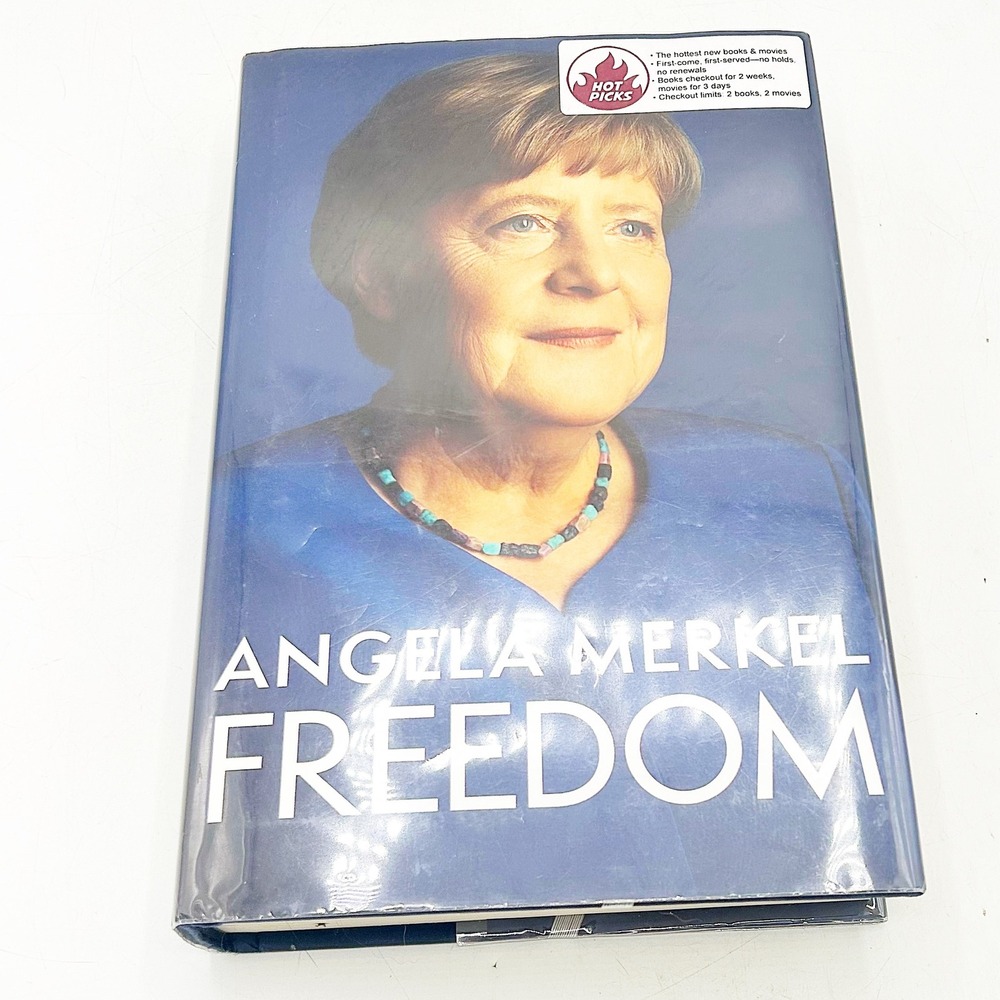 Angela Merkel Freedom Hardcover Library Edition - Picture 2 of 6